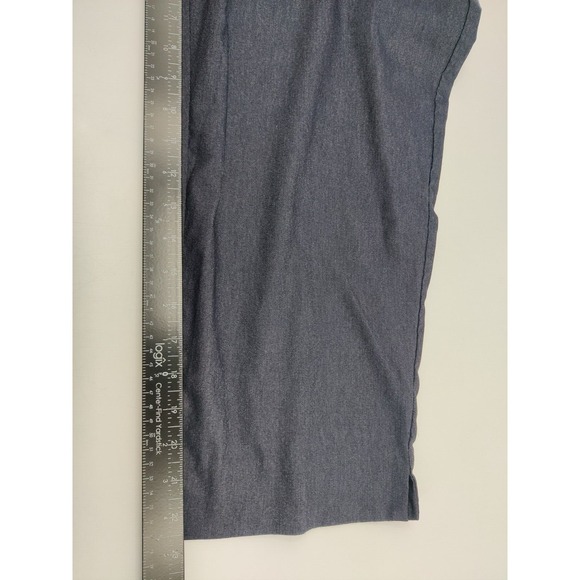 Cato Hi Rise Pants Women 16W Blue Denim Look Wide Leg Casual - Picture 7 of 15